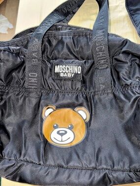 Moschino Baby Bear Tote Bag Black